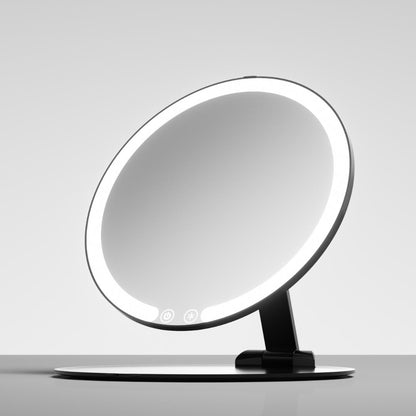 Abigail LED Travel Makeup Mirror - Portable Glow Anywhere | Louvrs