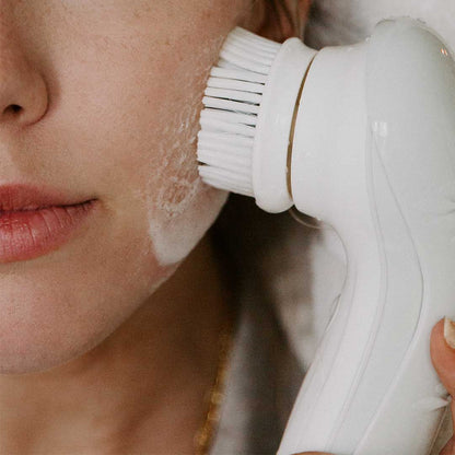 Electric Facial and Body Cleansing Brush - Waterproof Spa Ritual | Louvrs
