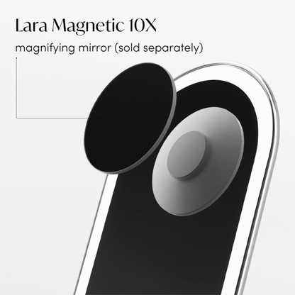 Vera LED Lighted Vanity Makeup Mirror - Flawless Glow Ritual | Louvrs