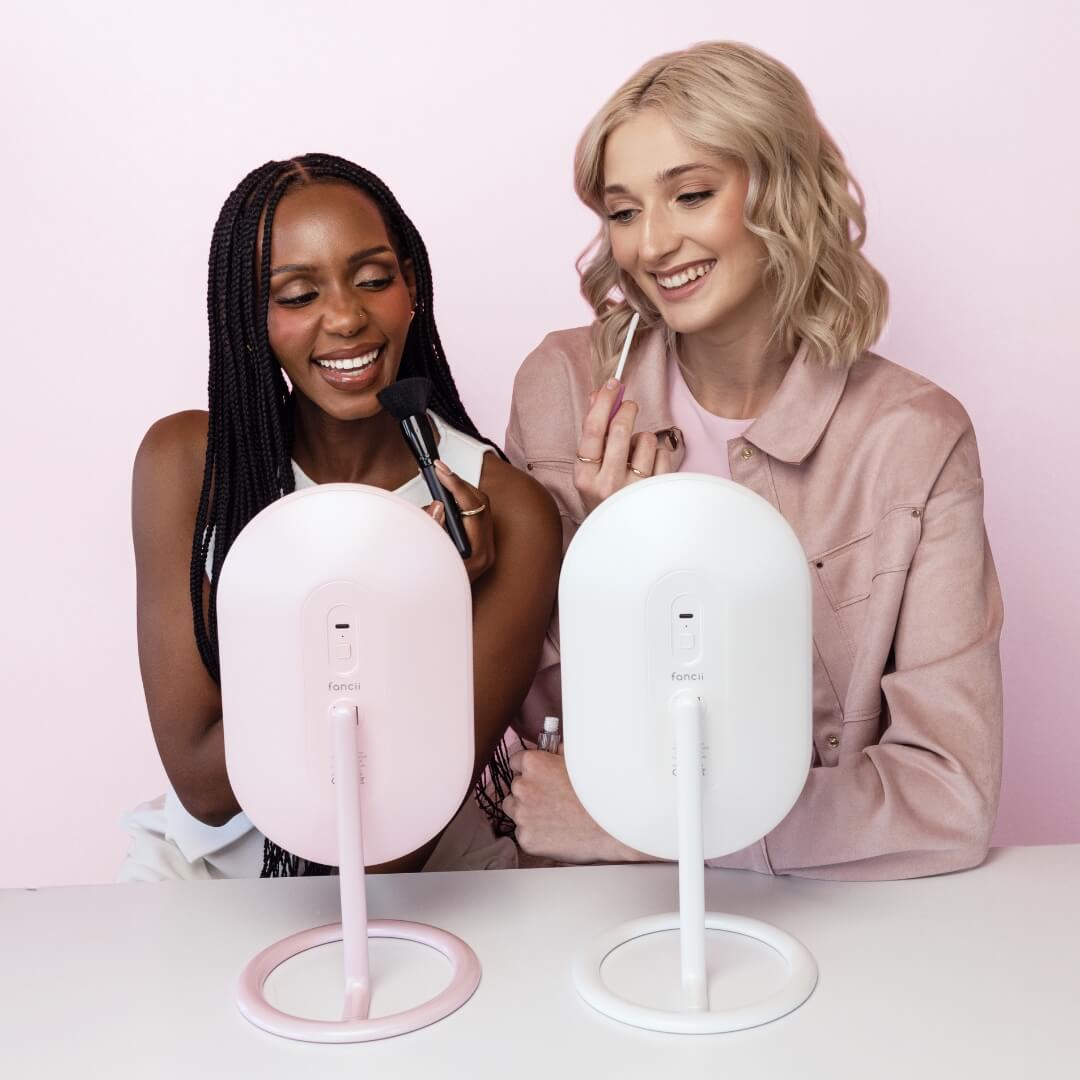 Vera LED Lighted Vanity Makeup Mirror - Flawless Glow Ritual | Louvrs